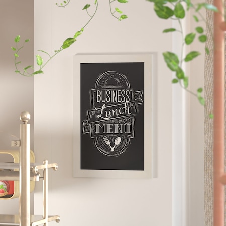 20 X 30 White Magnetic Hanging Chalkboard